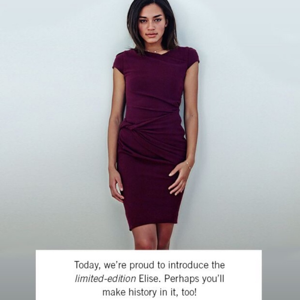 MM LaFleur Elise dress in Cassis, size 6